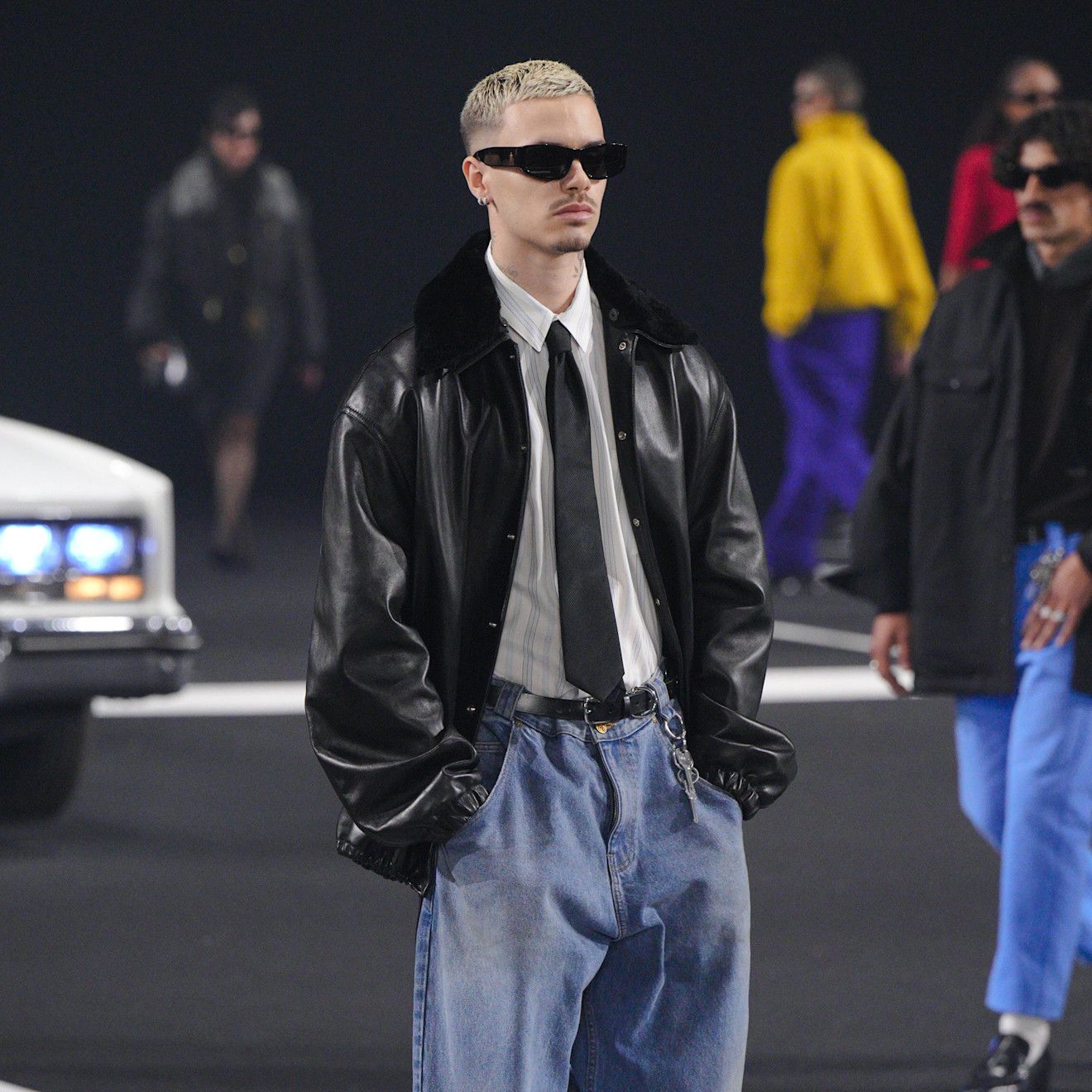 In Paris, Romeo Beckham’s Modelling Career Continues Apace