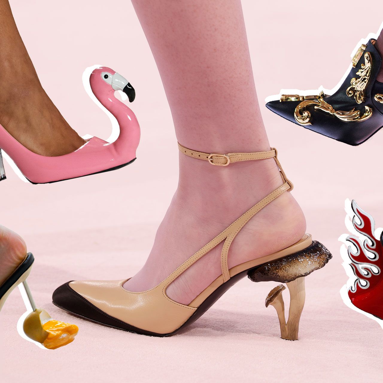 A Fashion History Of The Most Fantastical High Heels To Hit The Runway