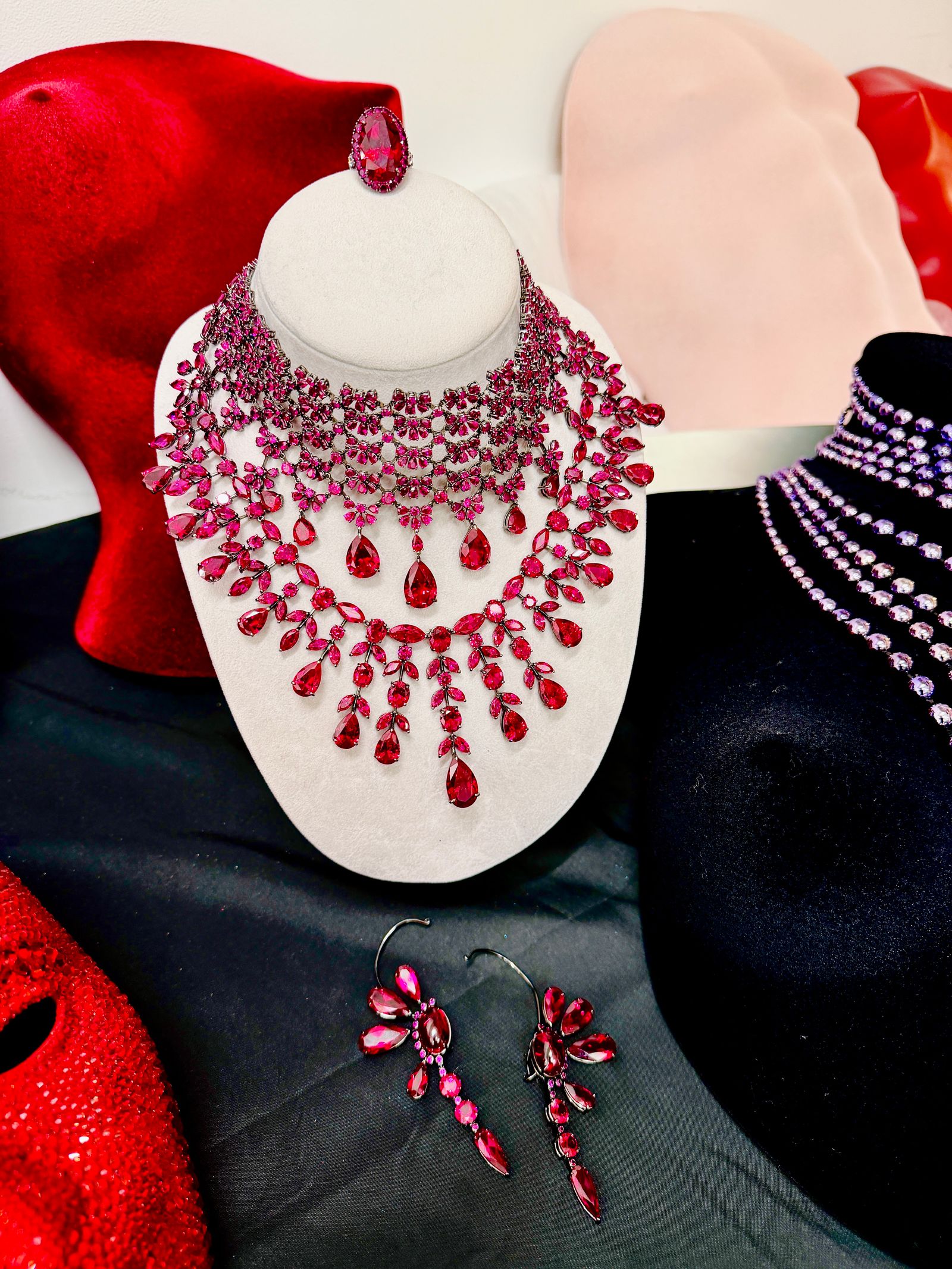 Image may contain Accessories Jewelry Necklace and Bead