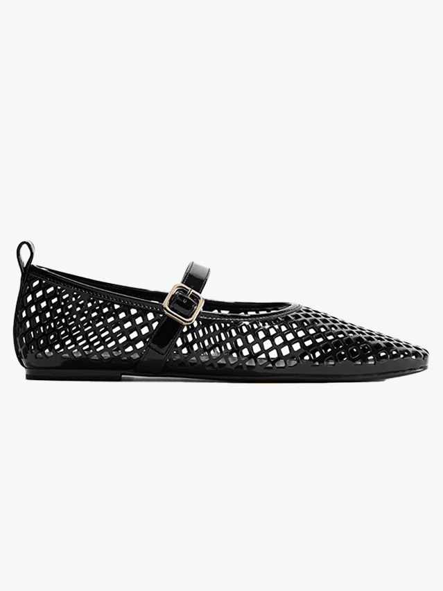 Image may contain Clothing Footwear Sandal Accessories Strap and Shoe