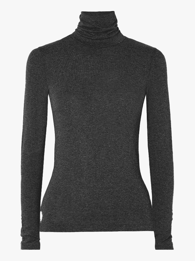 Image may contain Clothing Long Sleeve Sleeve Coat Knitwear and Sweater