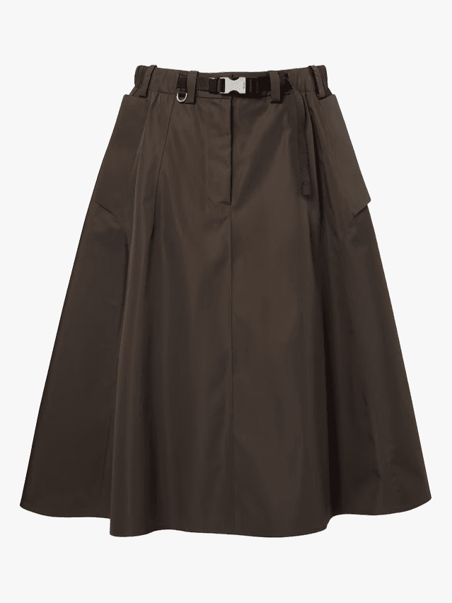 Image may contain: Clothing, Skirt, and Miniskirt