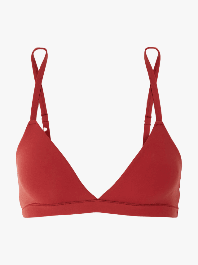 Image may contain: Bra, Clothing, Lingerie, Underwear, and Swimwear